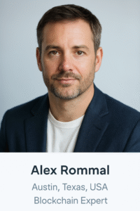 About: Alex Rommal with Blockchain Edges