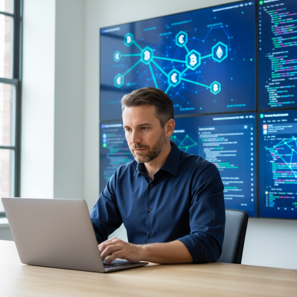 About Alex Rommal,  Austin, Texas, USA.
Profession: Blockchain Researcher, Writer & Educator.