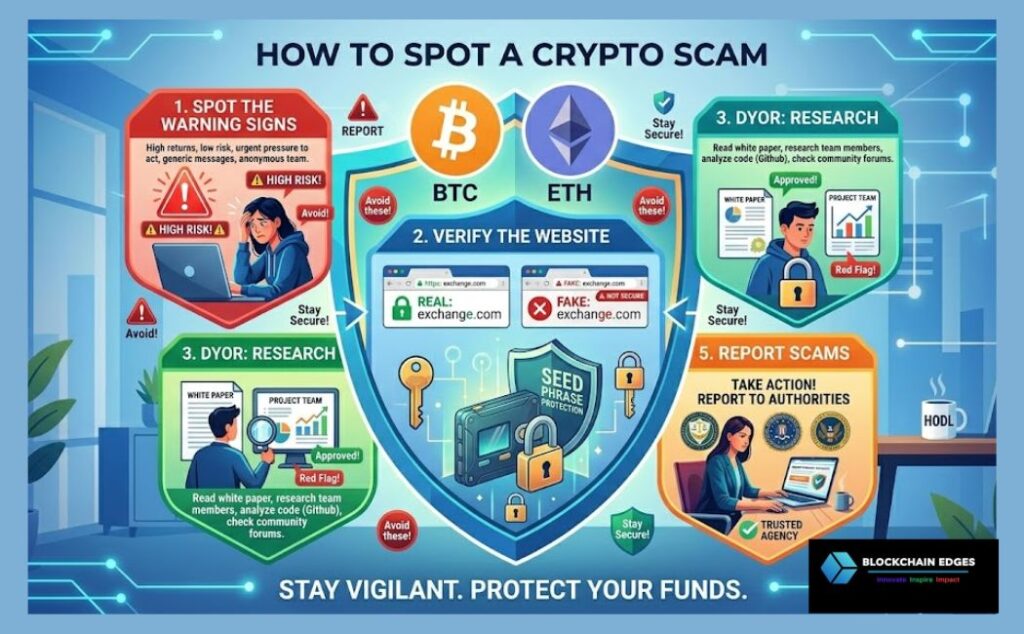 How to Spot Crypto Scams Before You Lose Money by DYOR method