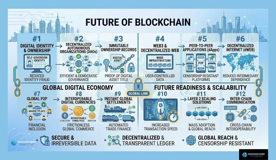 What is blockchain in simple words and Future